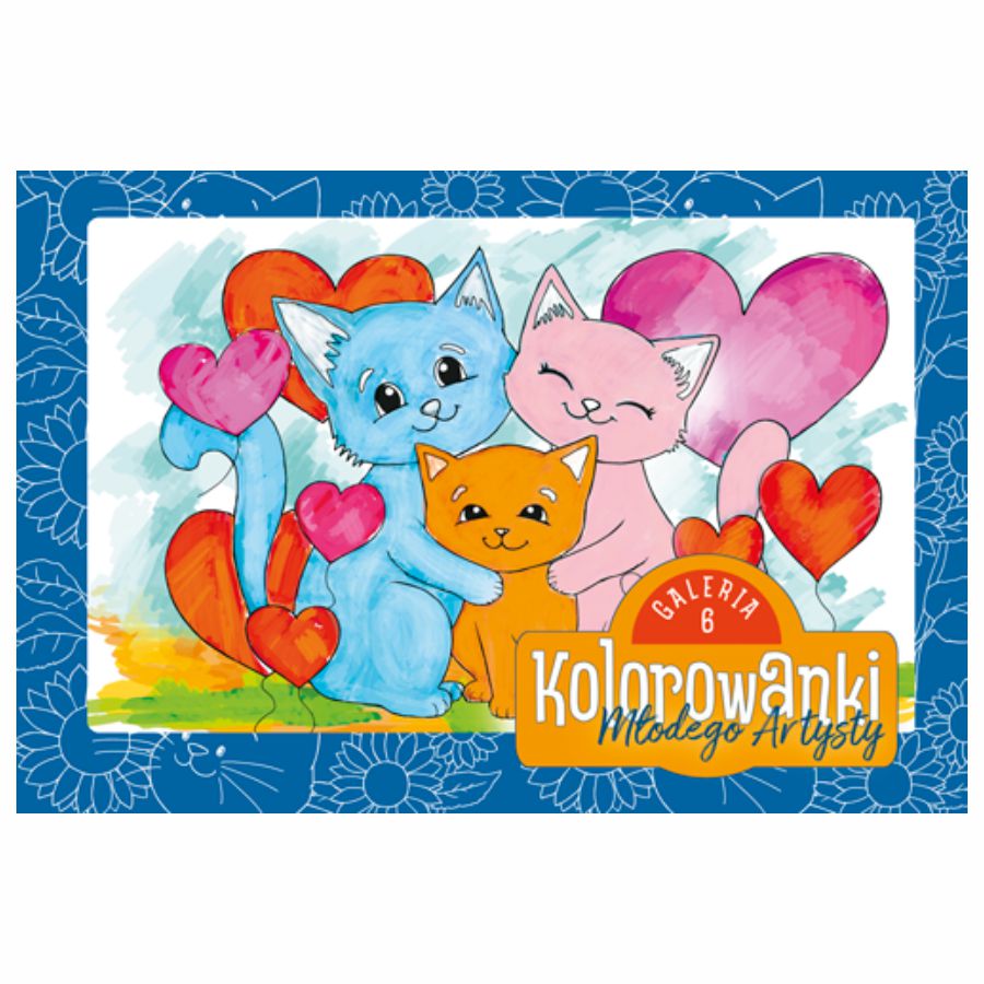 Kolorowanki młodego artysty 4+ B5 kotki i pieski | biuroweokazje.pl | Weź zanim zniknie!