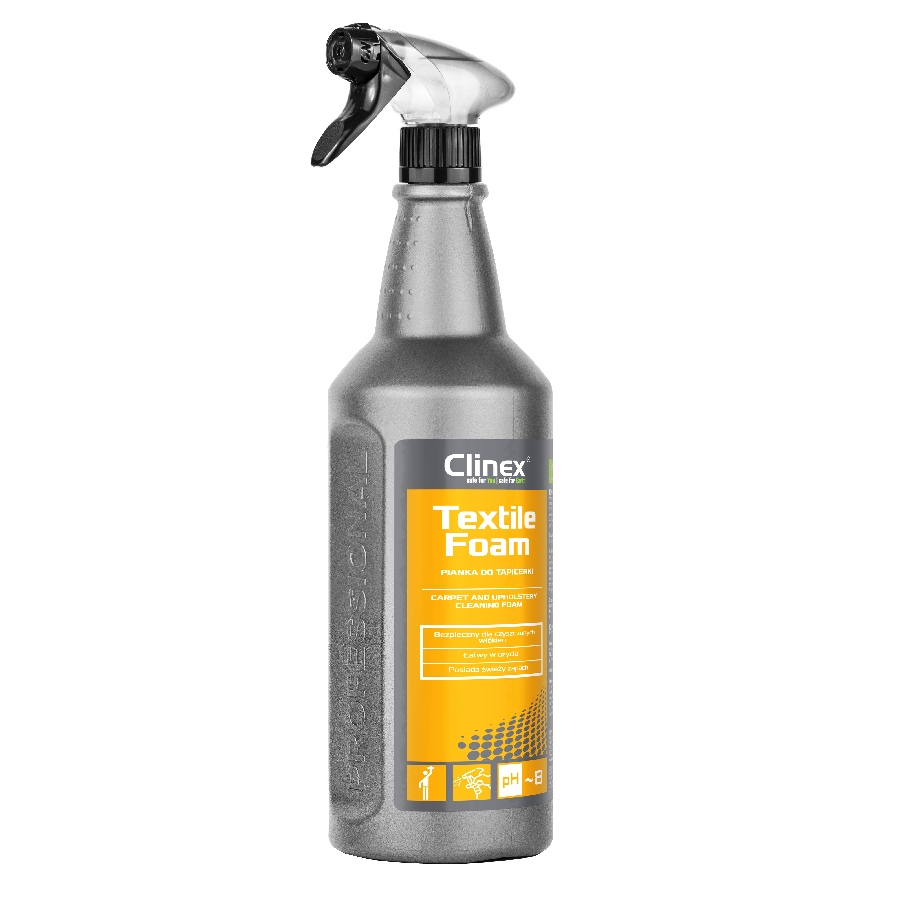 Clinex textile foam pianka do tapicerki 1l | biuroweokazje.pl | Nie przegap promocji