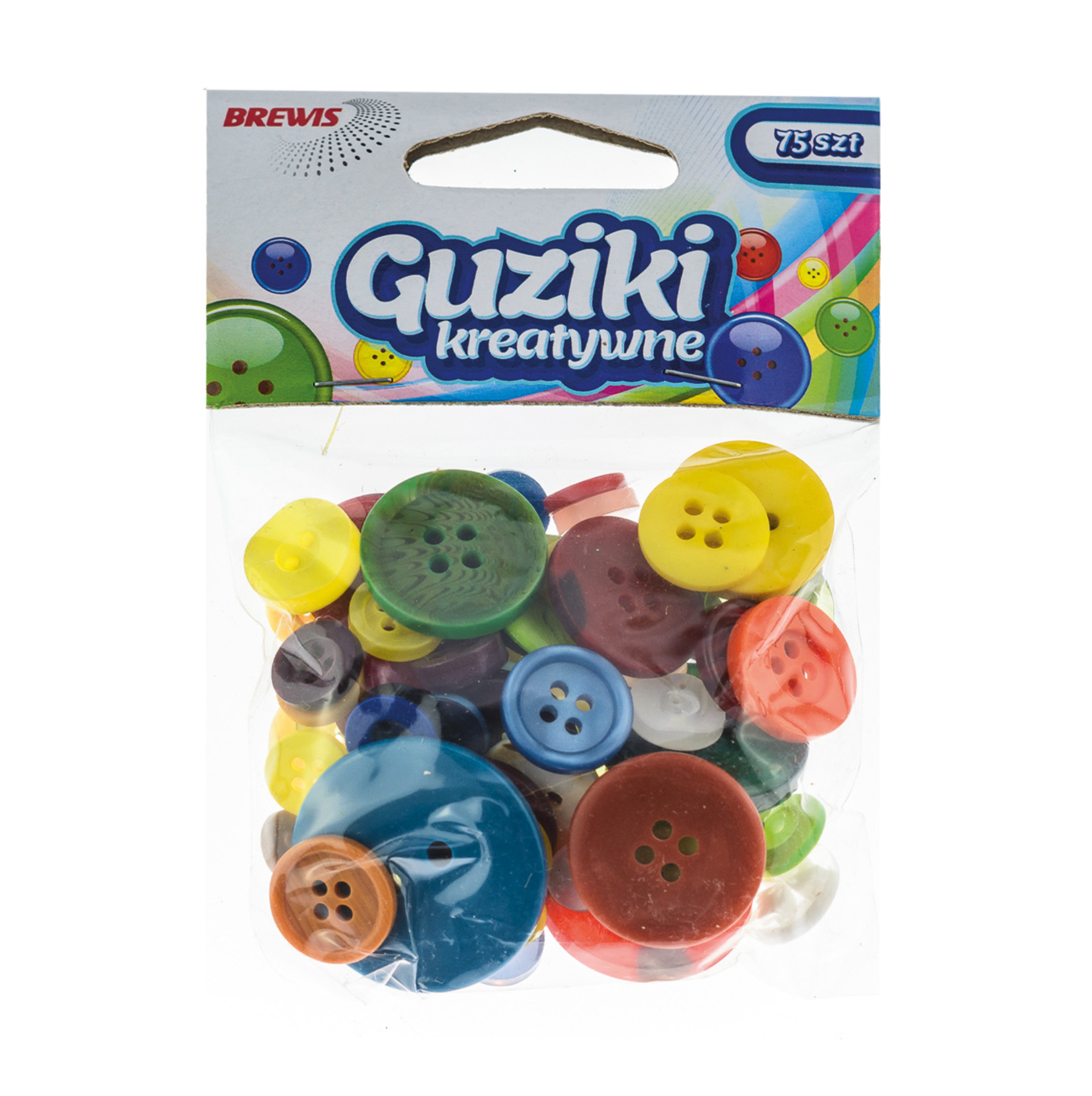 Guziki dekoracyjne gumix 40 g mix | biuroweokazje.pl | Dodaj do koszyka!