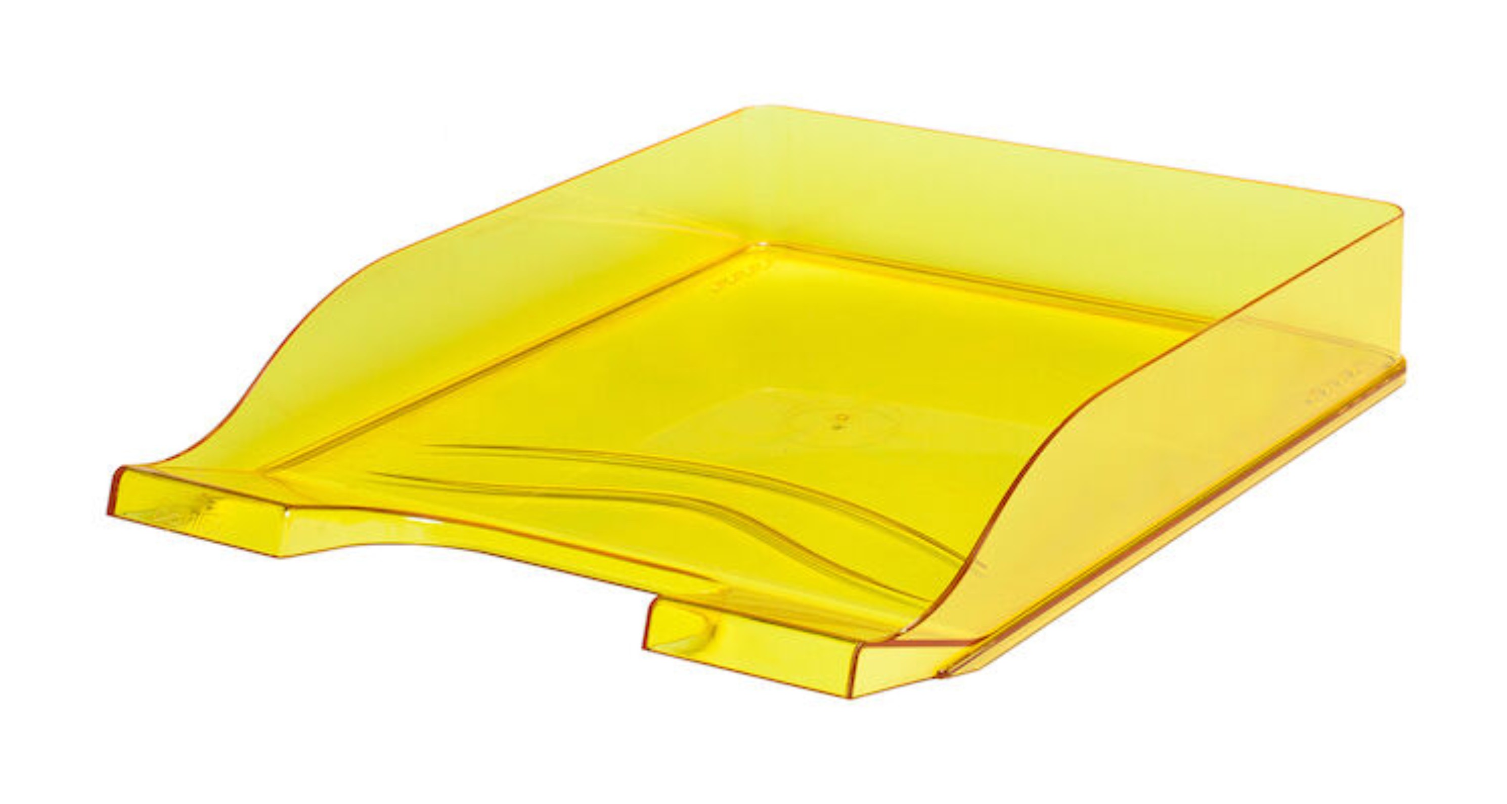 Szuflada Bantex przezroczysta żółta | biuroweokazje.pl | Działaj śmiało!