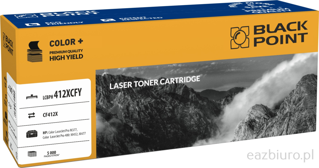 Toner Black Point HP cf412x - lc Black Pointh412xcfy | biuroweokazje.pl | Kup teraz!
