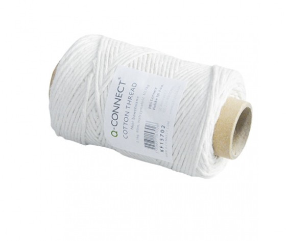 Sznurek dratwa biała 10dkg do biura | biuroweokazje.pl | Zamów korzystnie!