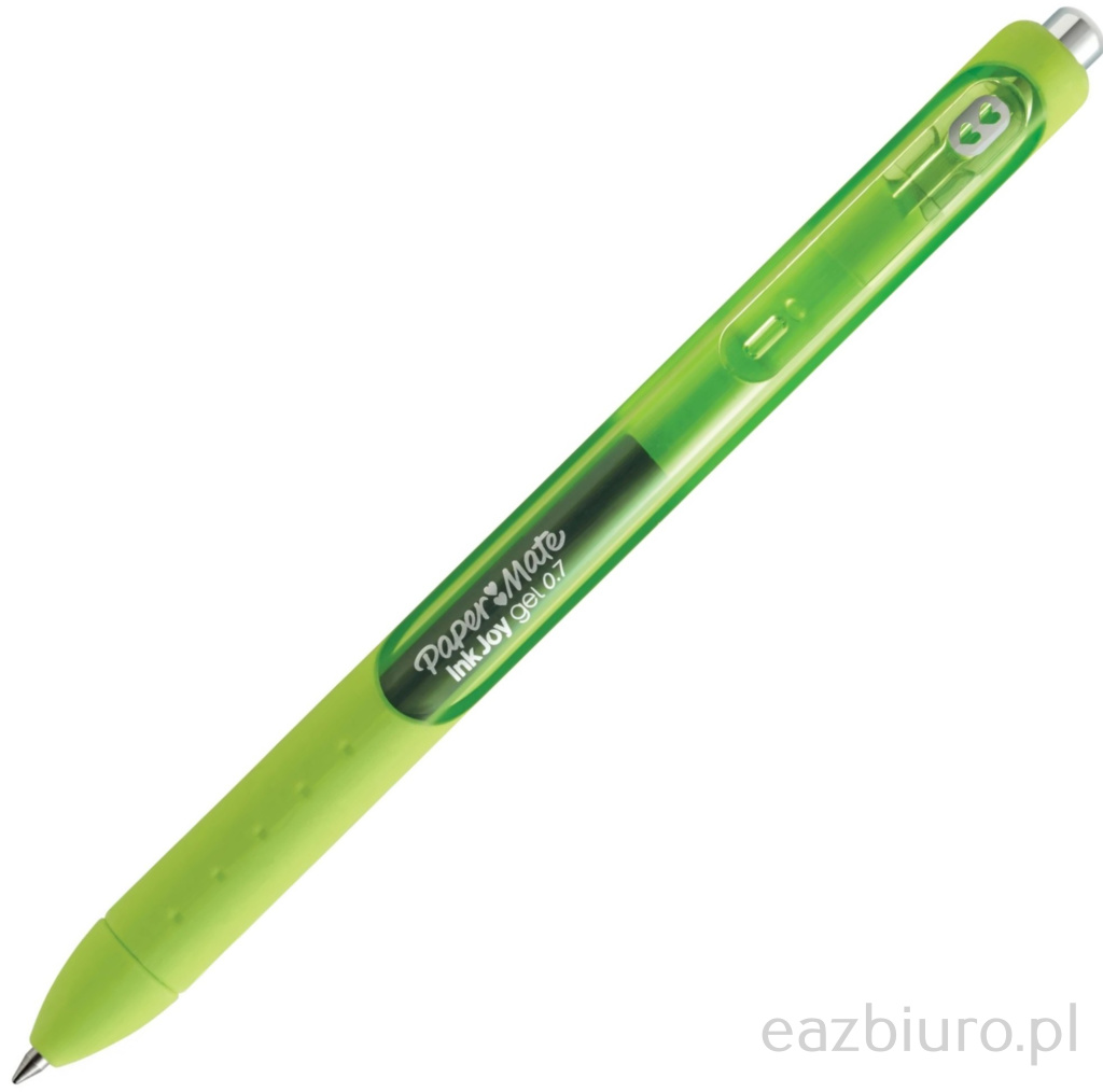 PIÓRO ŻELOWE PAPERMATE INKJOY GEL LIMONKOWY | biuroweokazje.pl | Zamów online!