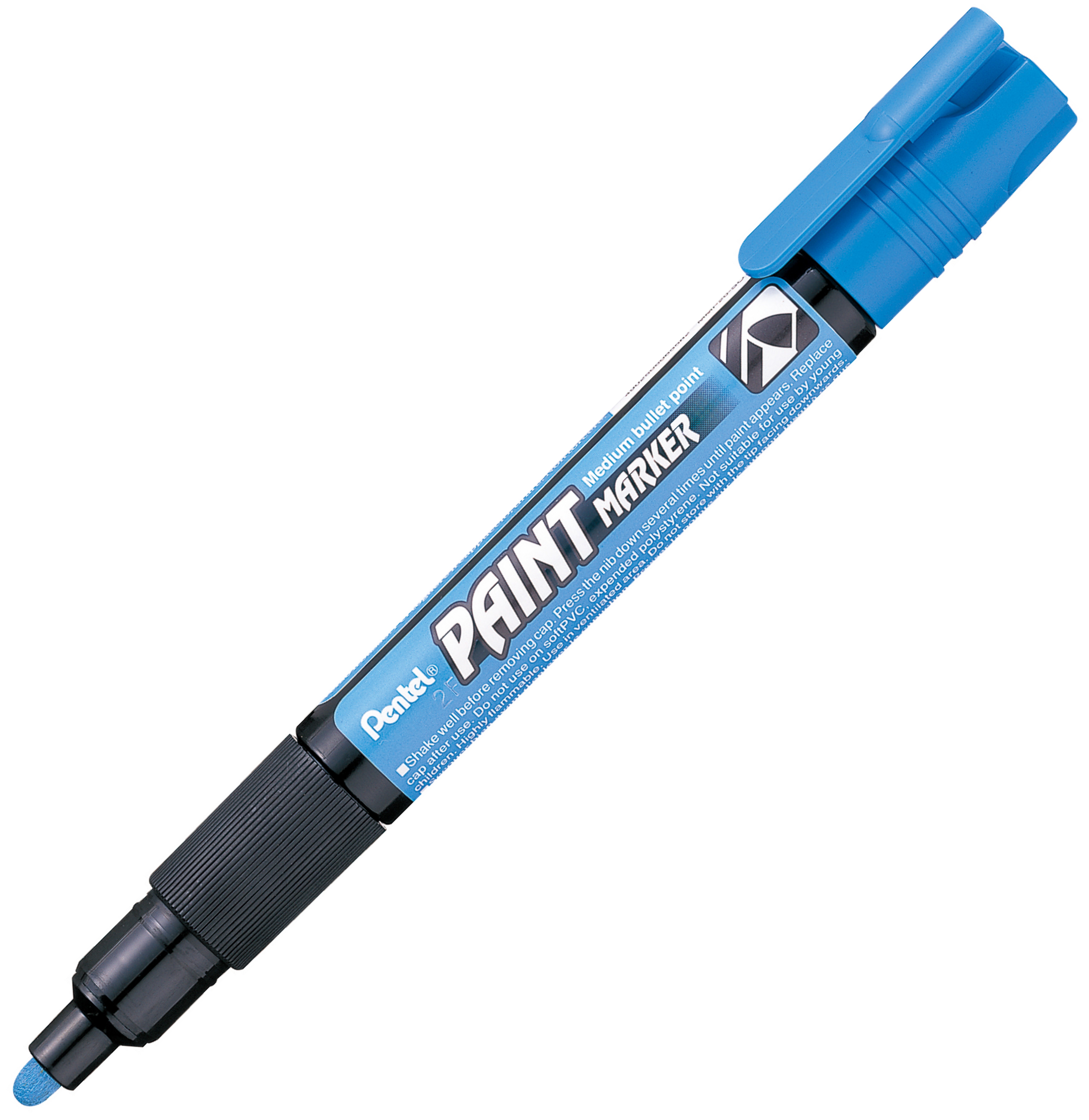 Marker olejowy Pentel mmp20 błękitny | biuroweokazje.pl | Kup online!