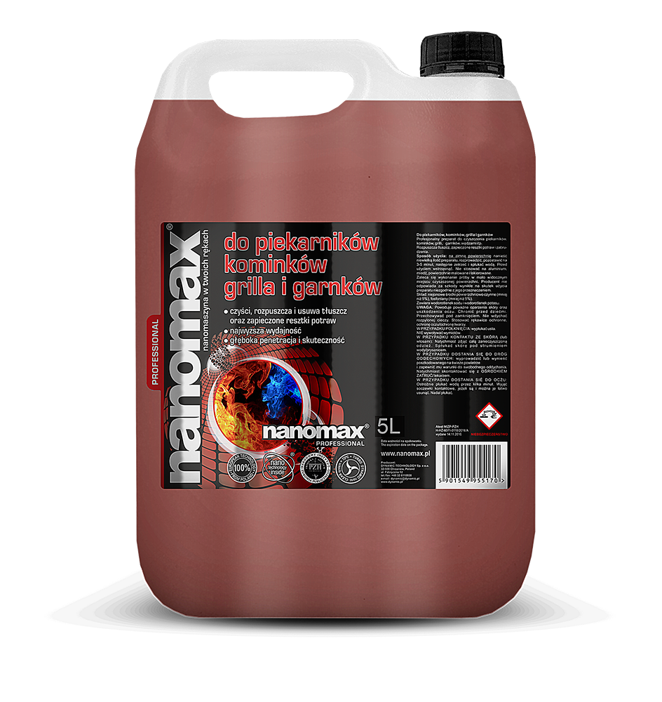 Nanomax do piekarników, kominków i grilla 5 l | biuroweokazje.pl | Kup wyjątkowo!
