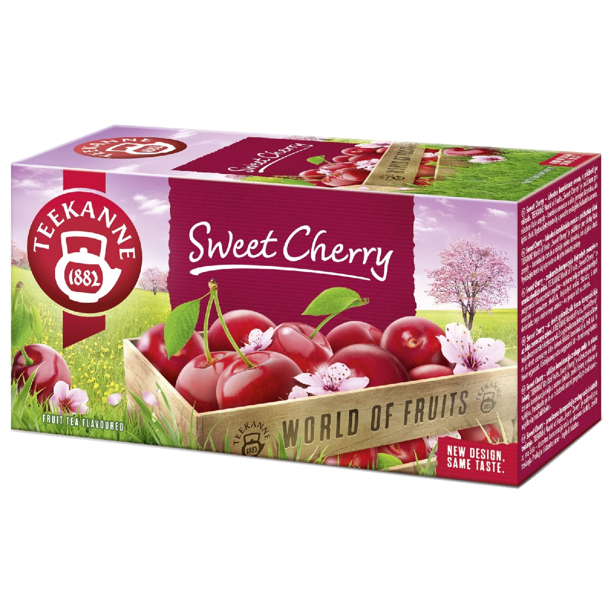 Herbata teekanne world of fruits słodka wiśnia 20 kopert | biuroweokazje.pl | Kup sprytnie!