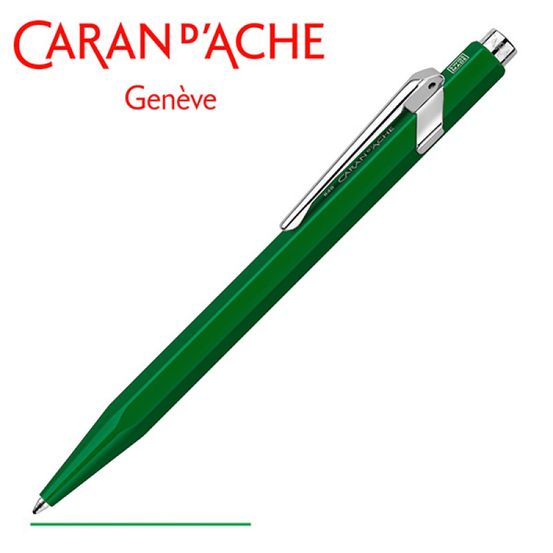 długopis Caran d'ache 849 classic line, m, zielo | biuroweokazje.pl | Zrób zakupy sprytnie