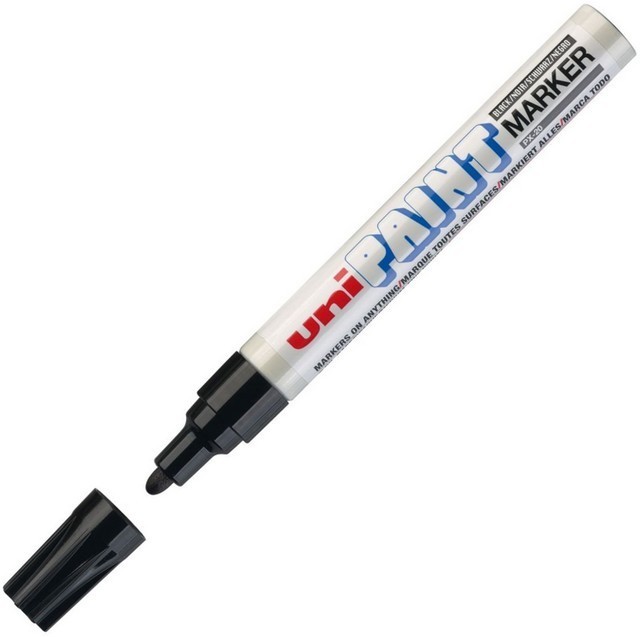 Marker olejowy px-20, czarny, uni | biuroweokazje.pl | Sprawdź cenę!