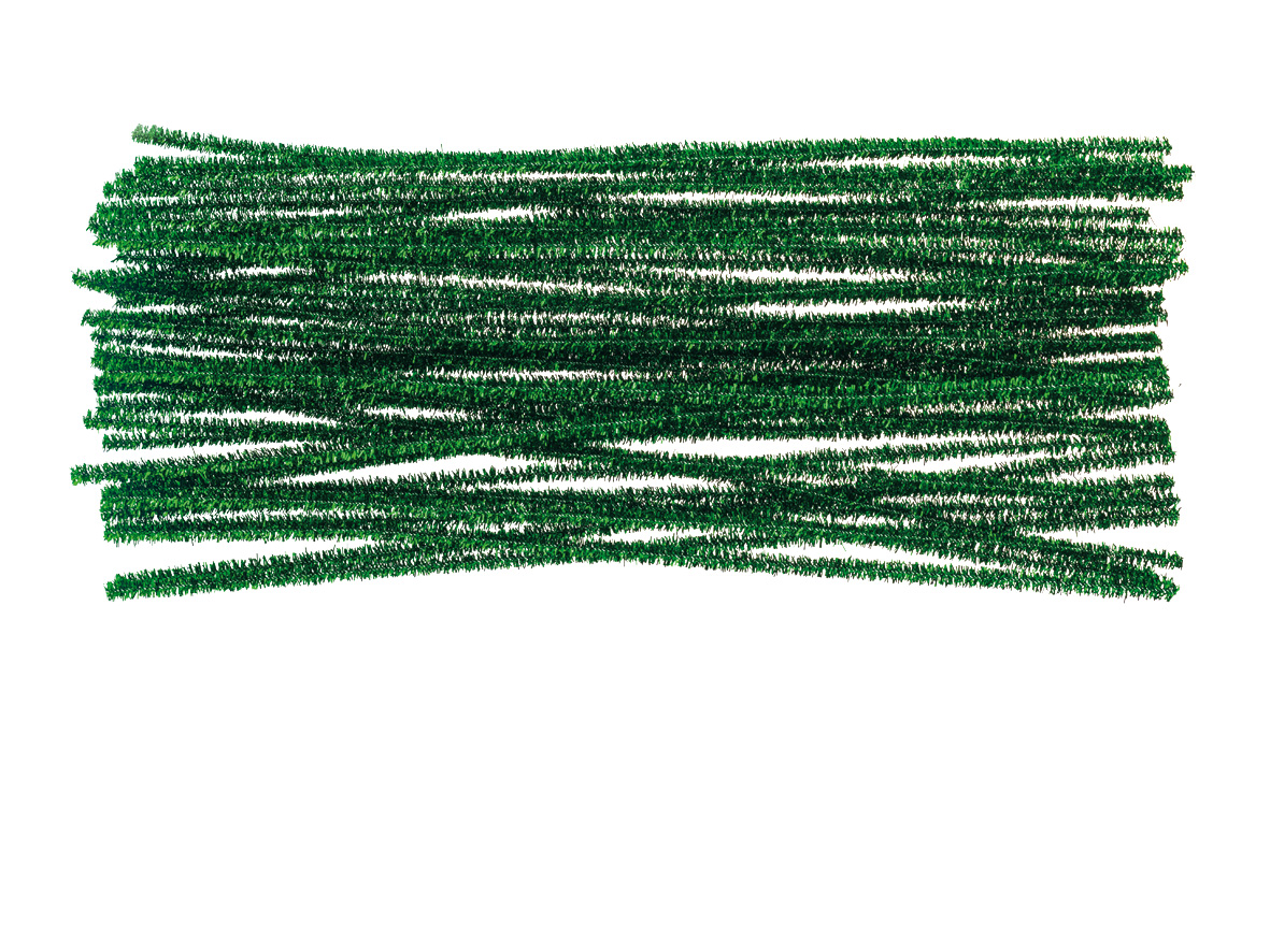 Druciki kreatywne metalizowane 30 cm zestaw 25 sztuk zielone | biuroweokazje.pl | Zamów od ręki!