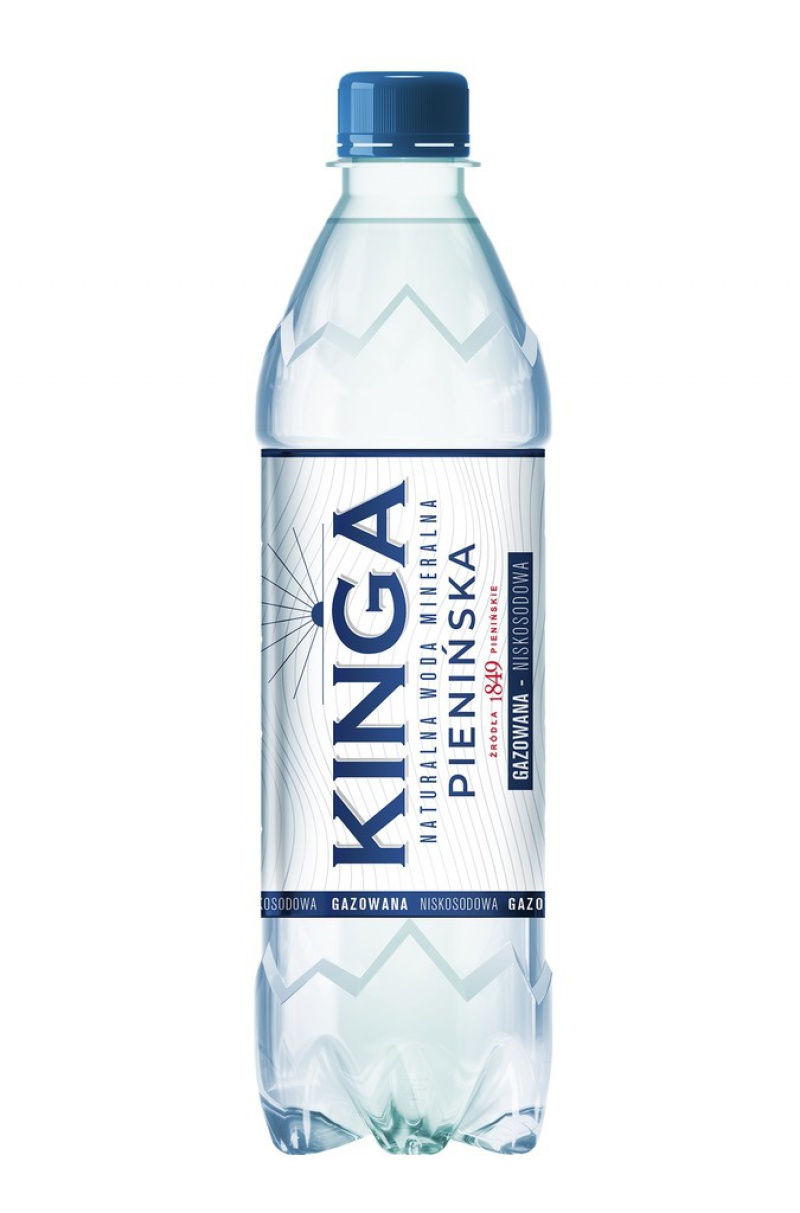 Woda mineralna Kinga Pienińska, gazowana, 0,5 l | biuroweokazje.pl | Sprawdź ofertę!