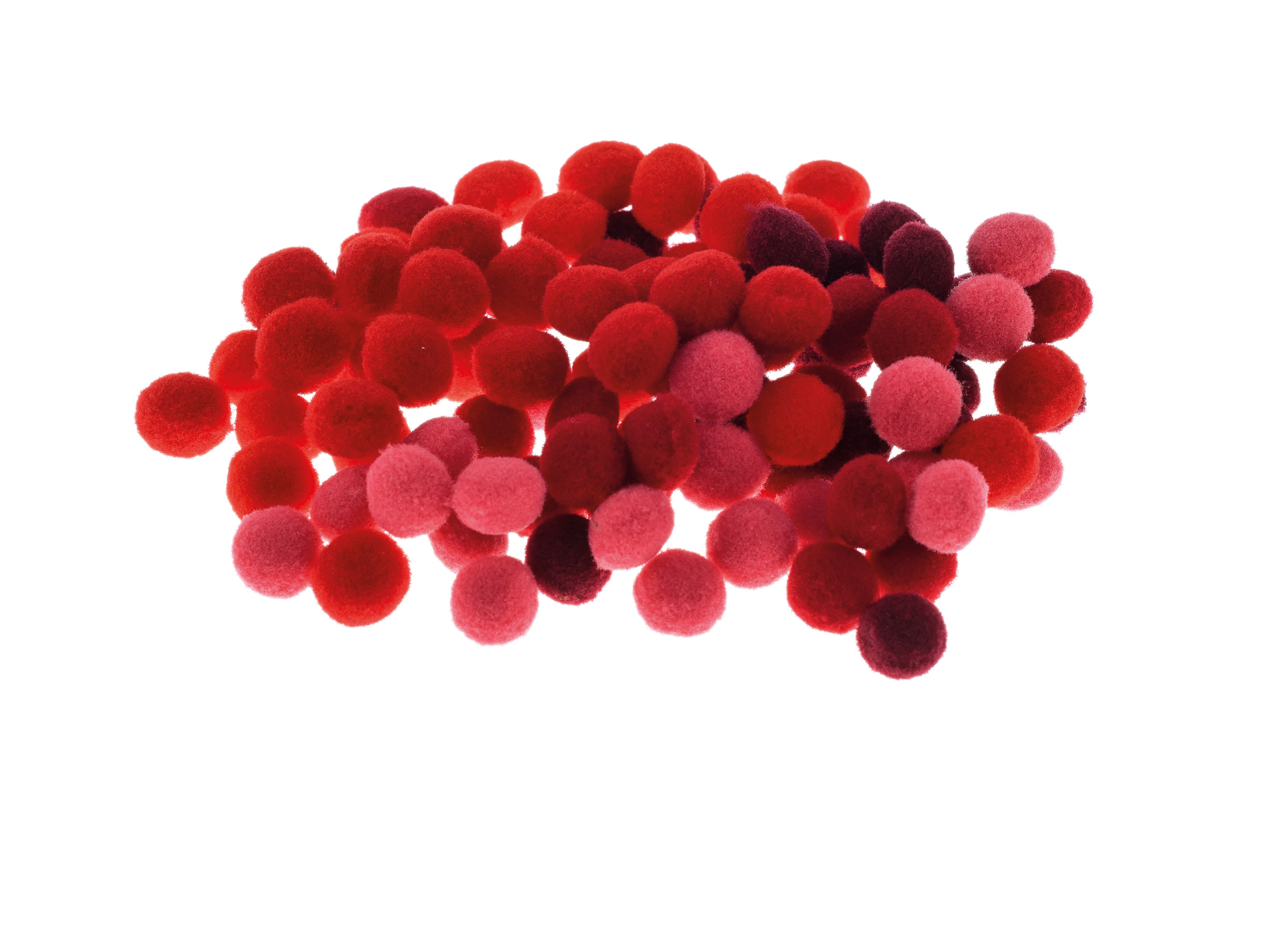 Pompony Brewis pom10 10 mm czerwone | biuroweokazje.pl | Kup w promocji!
