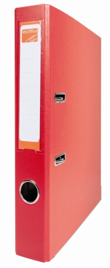 Segregator Myoffice A4 5 czerwony | biuroweokazje.pl | Odbierz szybko!