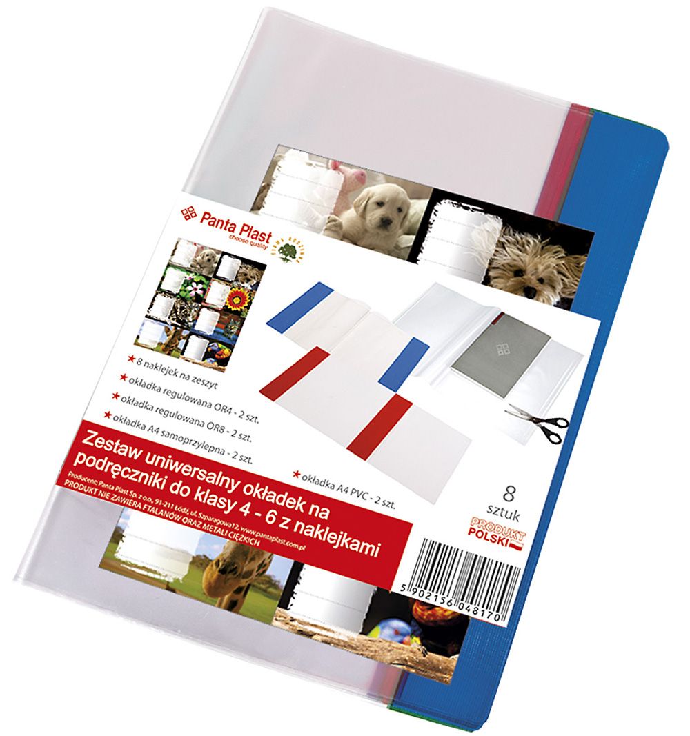 Okładki zestaw dla klas 4 - 6 do biura | biuroweokazje.pl | Zamów bezpiecznie!