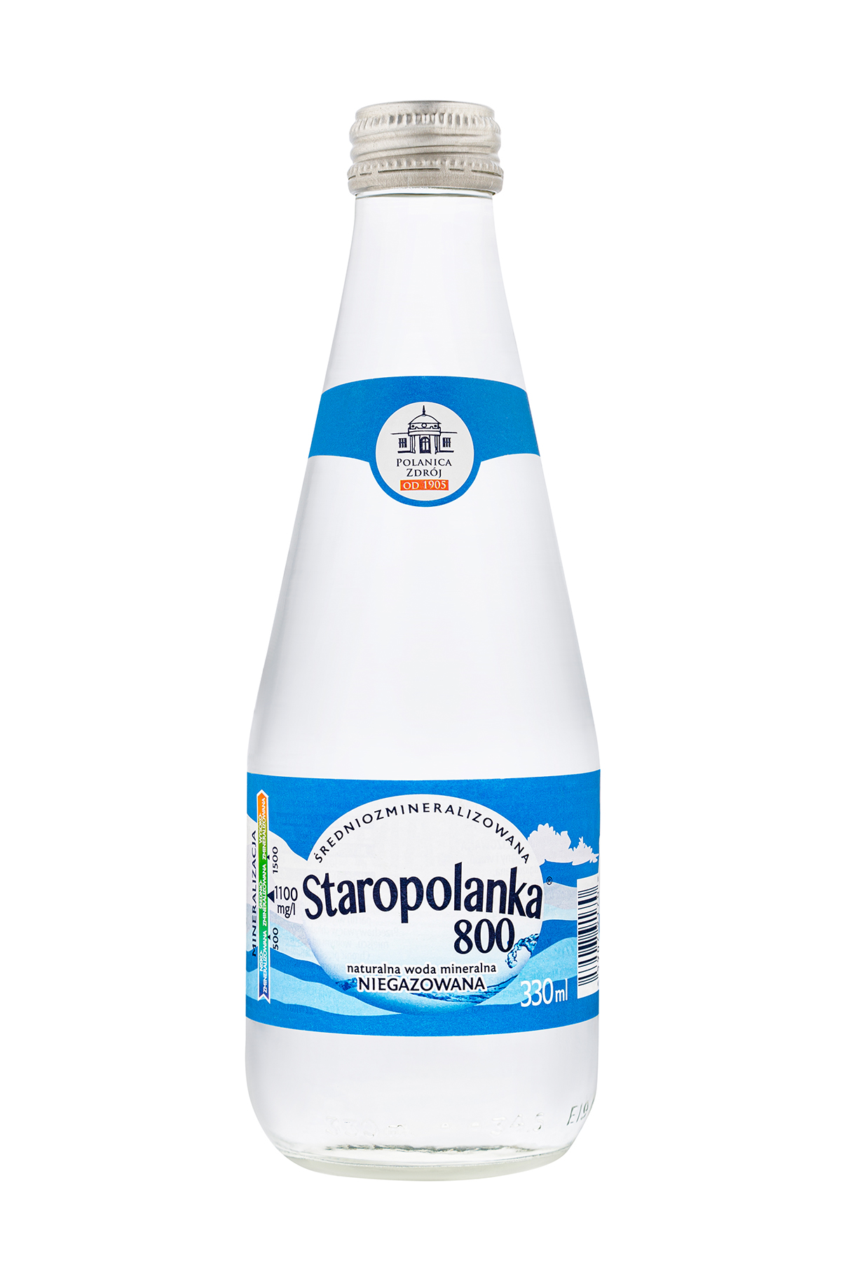 Woda mineralna Staropolanka 0,33 l niegazowana szkło | biuroweokazje.pl | Zamów szybko!