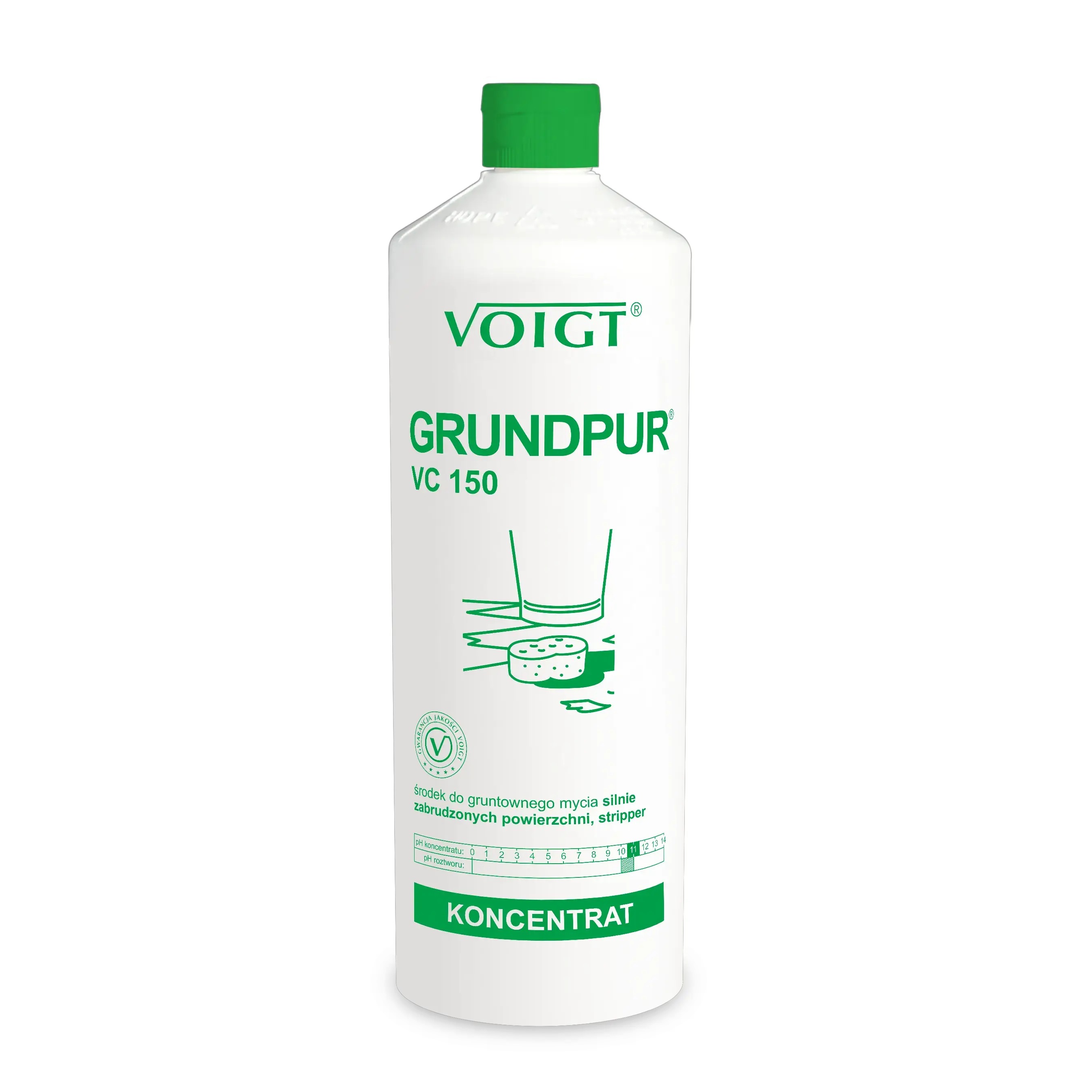 Płyn do mycia silnie zabrudzonych powierzchni Voigt grund Pur vc150 1 l | biuroweokazje.pl | Sprawdź cenę!