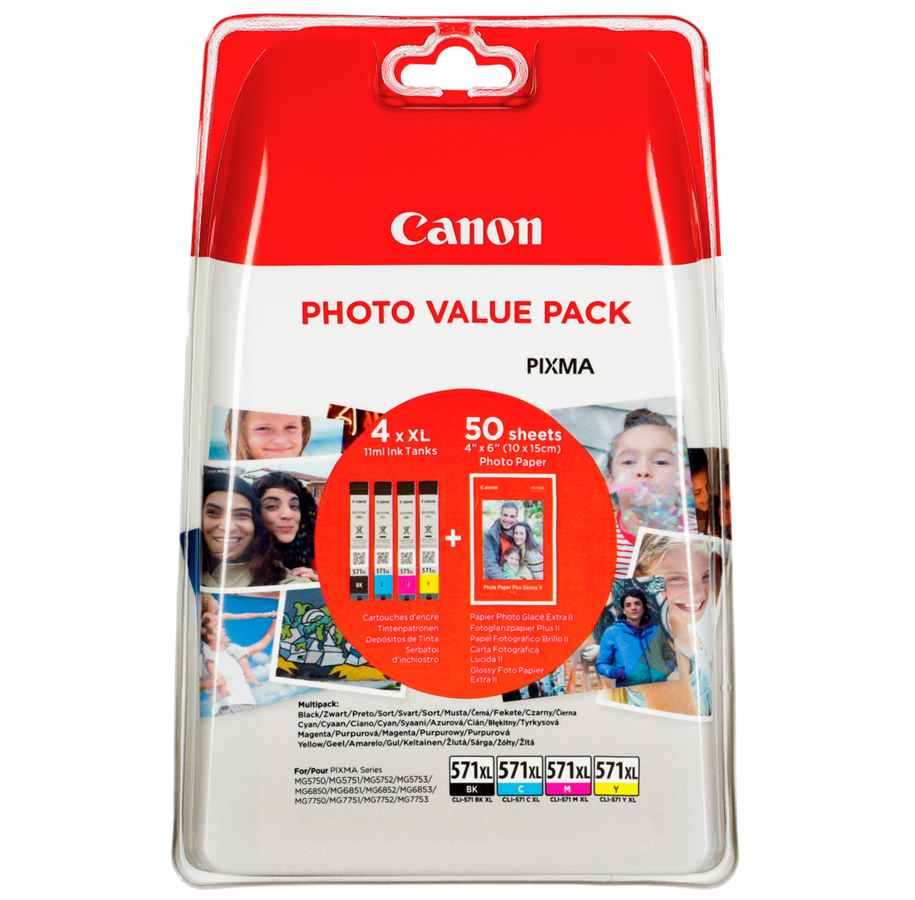 Cartrige Canon cli571xl cmyk multipack | biuroweokazje.pl | Sprawdź ofertę