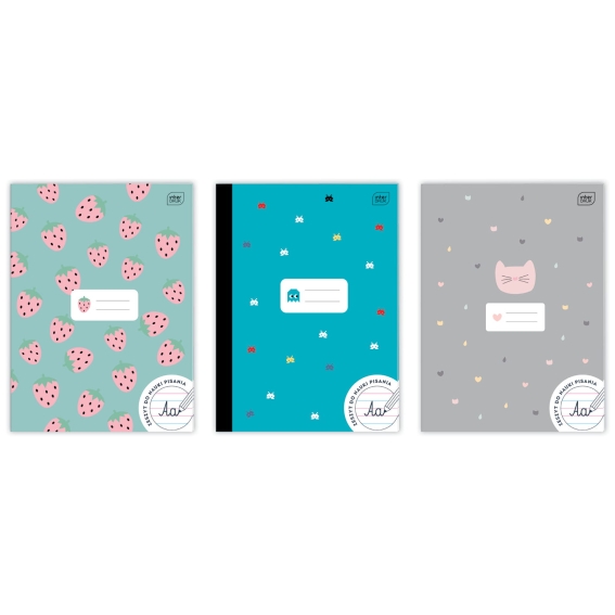 Zeszyt A4 32k linia kolorowa interdruk | biuroweokazje.pl | Odkryj świetną okazję