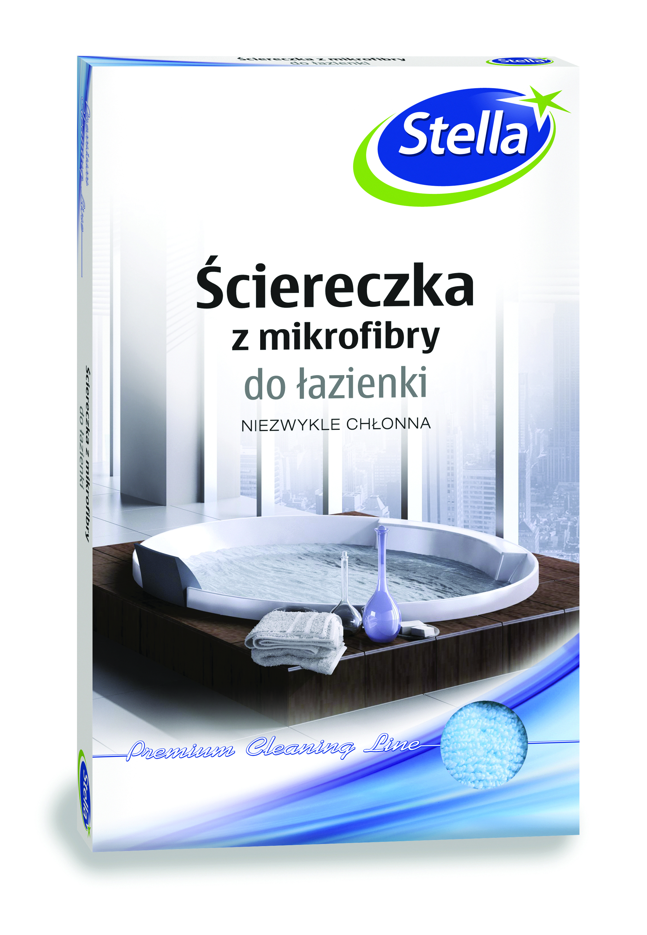 Ściereczka z mikrofibry Stella, do łazienki, zestaw 1 sztuk., mix | biuroweokazje.pl | Nie przegap!