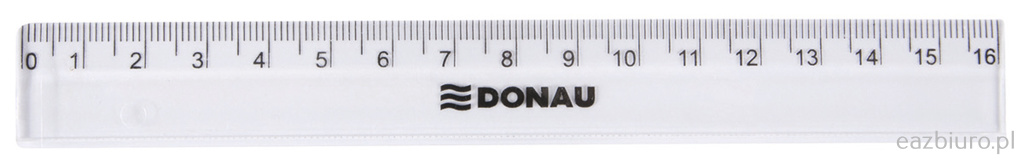 Linijka Donau 16 cm do biura do biura | biuroweokazje.pl | Zyskaj więcej!