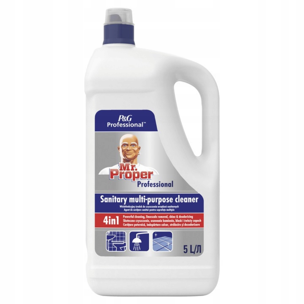 Środek do czyszczenia sanitariatów Mr. Proper 5 l | biuroweokazje.pl | Zamów bez zwłoki!