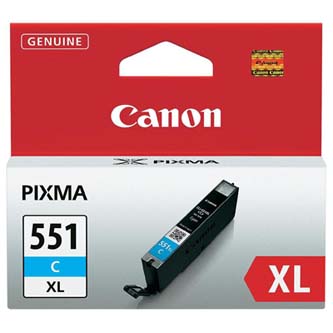 Canon oryginalny ink / tusz cli551c xl, cyan, 11 | biuroweokazje.pl | Sprawdź co zyskujesz