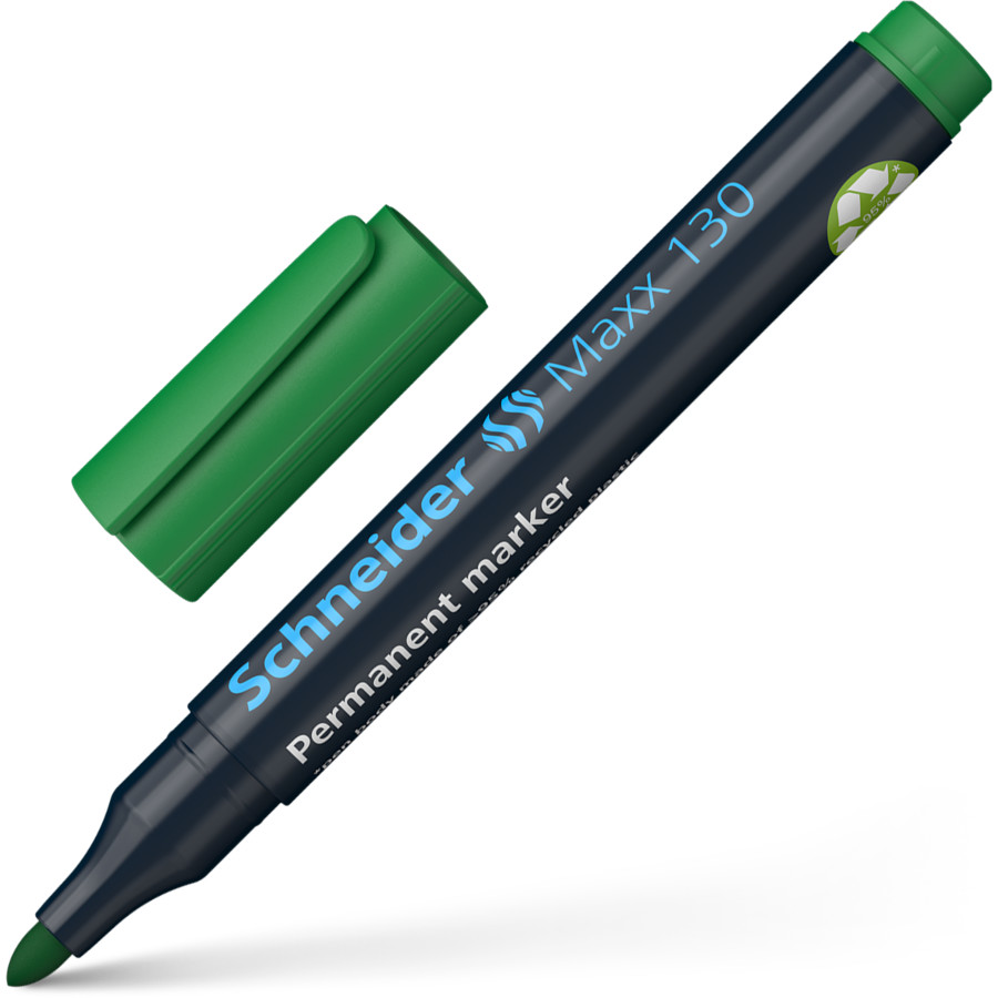 Marker permanentny Schneider maxx 130 zielony | biuroweokazje.pl | Sprawdź cenę!