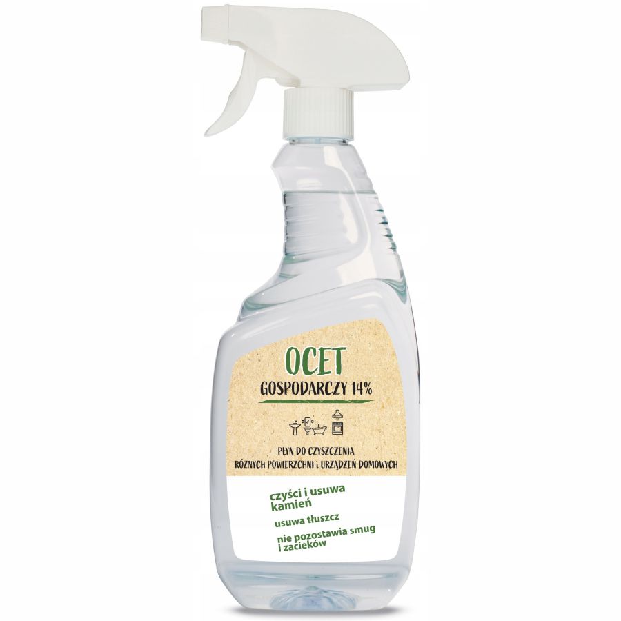 Ocet gospodarczy 14% 750 ml unwersalny płyn do czyszczenia | biuroweokazje.pl | Wybierz mądrze!