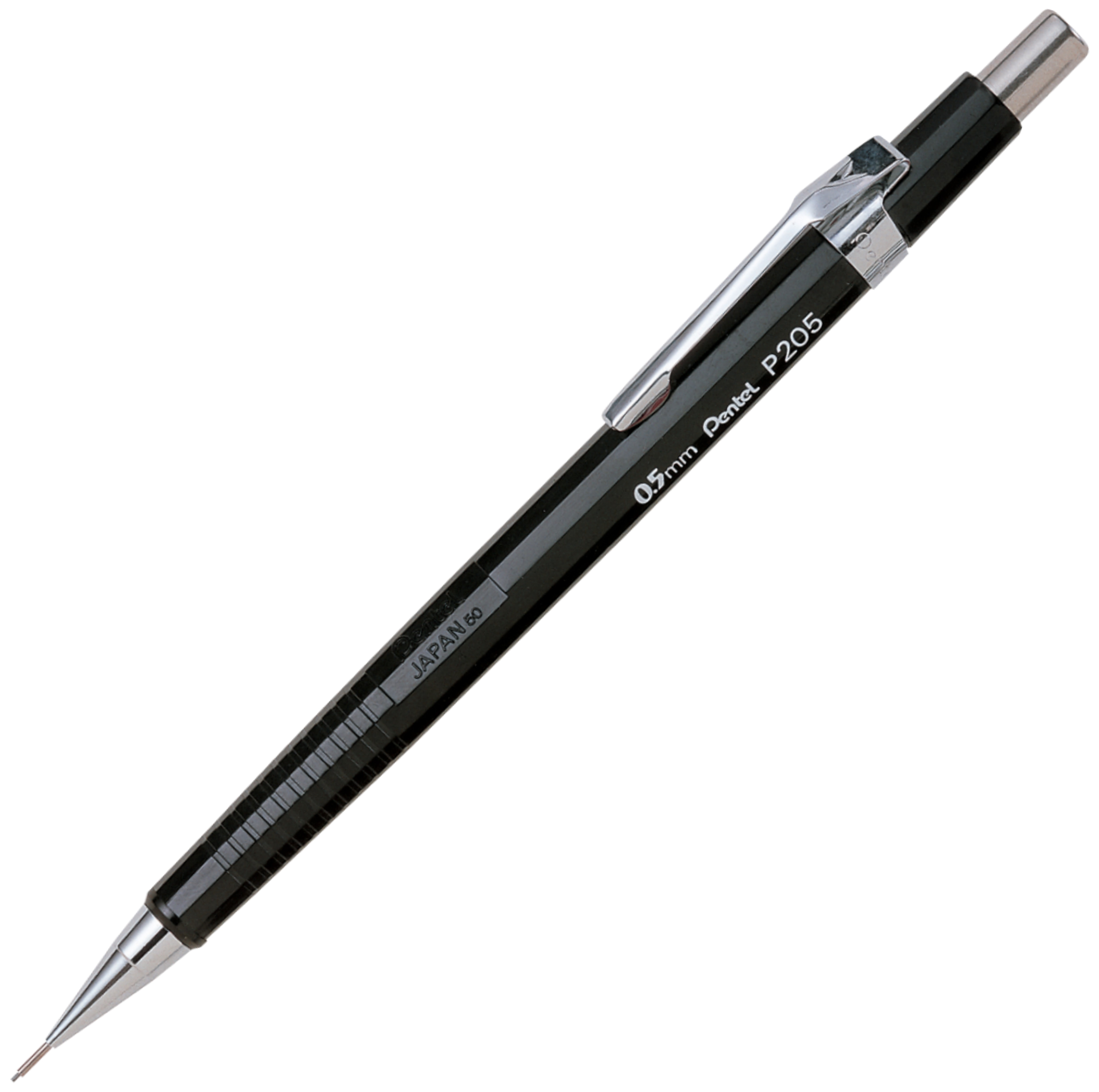 Ołówek automatyczny Pentel p205 czarny | biuroweokazje.pl | Zamów online!