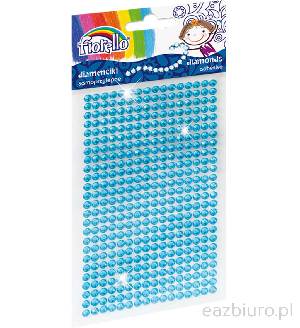 Diamenciki samoprzylepne Fiorello gr-ds039-2 niebieskie | biuroweokazje.pl | Wybierz mądrze!