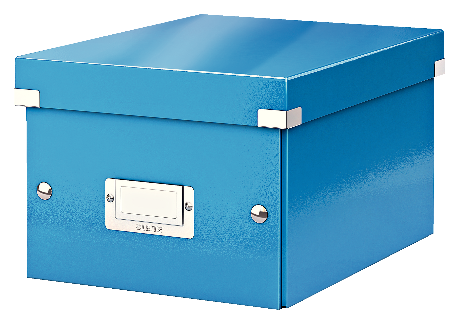 Pudełko do przechowywania Leitz click & store wow, A5 kolor niebieski | biuroweokazje.pl | Kup wyjątkowo!