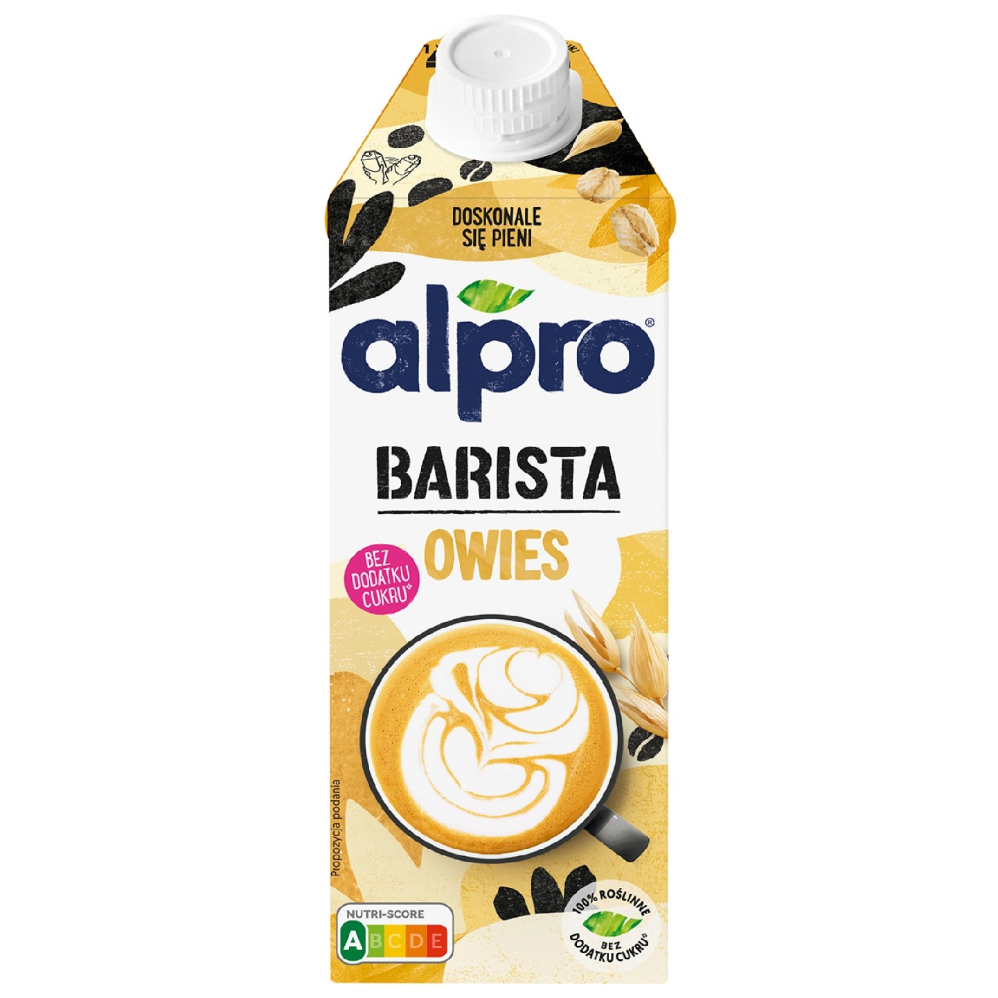 Napój roślinny Alpro Barista owsiany 750 ml (minimalna sprzedaż = zestaw 8 sztuk) | biuroweokazje.pl | Wybierz najlepsze!