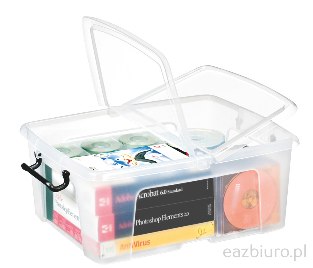 Pojemnik biurowy smartbox 24 l 397x498 x 202 mm | biuroweokazje.pl | Zamów rozsądnie!