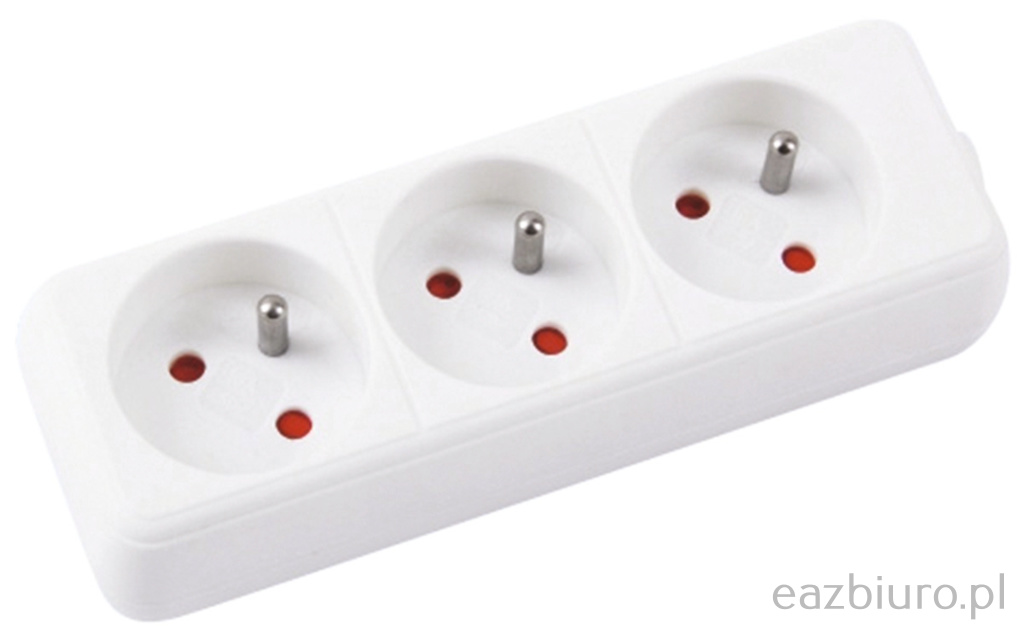 Przedłużacz Office Products 3 gniazda 1,5 m z uziemieniem | biuroweokazje.pl | Wybierz hit!