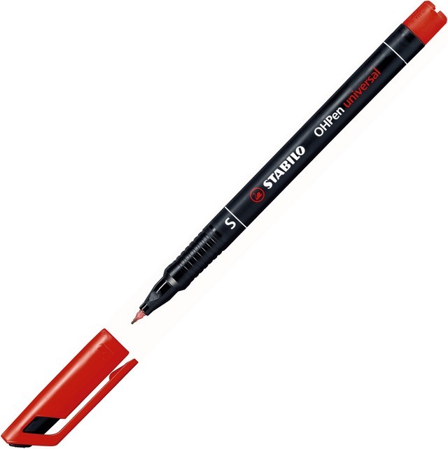 Foliopis stabillo ohp s czerwony 841/40s | biuroweokazje.pl | Kup taniej!