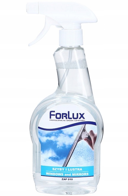 Forlux zap010 płyn do mycia szyb i luster antypara 0,5 l | biuroweokazje.pl | Kup sprytnie!