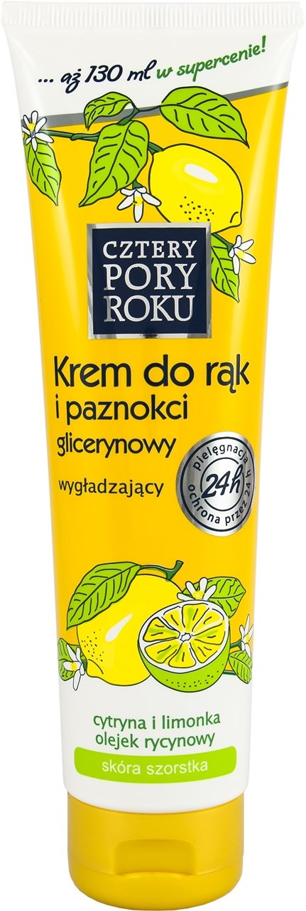 Krem do rąk Cztery pory roku cytryna,130 ml | biuroweokazje.pl | Zamów z gwarancją!