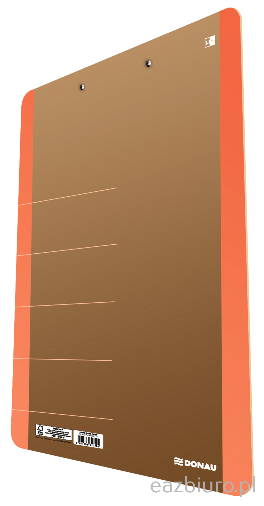 Clipboard Donau life, karton, A4, z klipsem, pomar | biuroweokazje.pl | Wybierz mądrze
