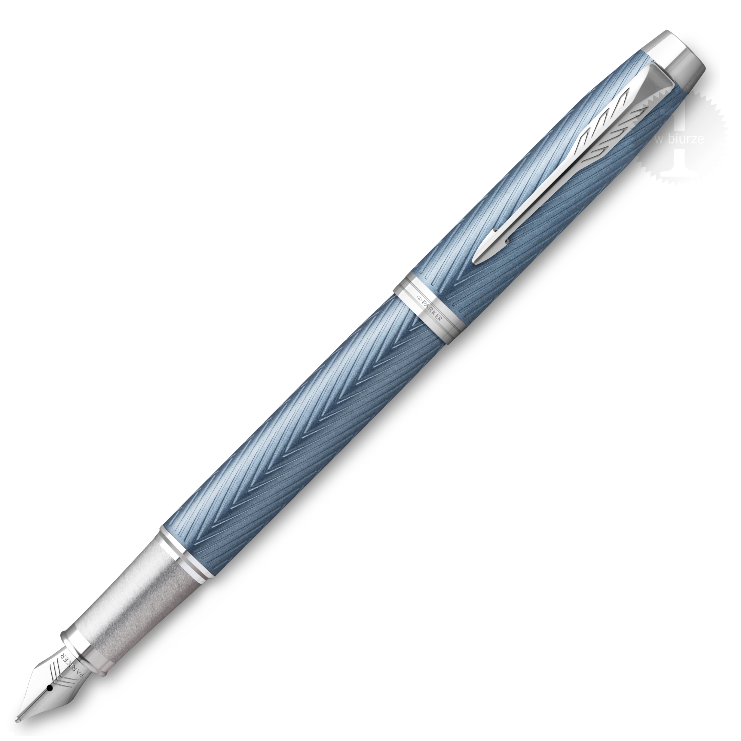 Pióro wieczne Parker IM Premium Blue Grey CT F | biuroweokazje.pl | Skorzystaj z rabatu!