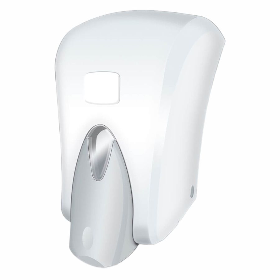 Dozownik mydła w płynie 1 l biały | biuroweokazje.pl | Nie przegap!