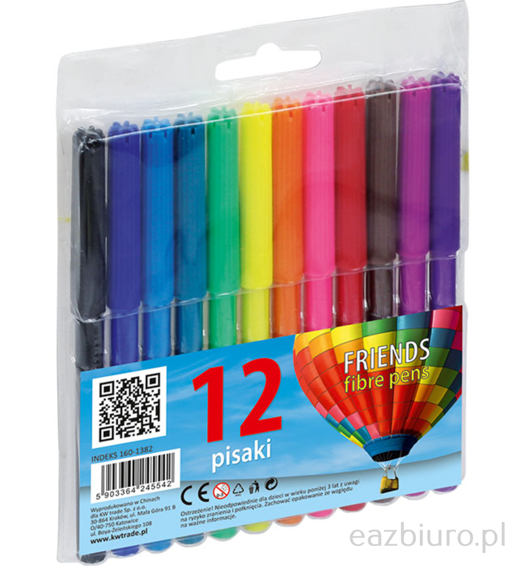 Mazaki Grand 12 kolorów do biura | biuroweokazje.pl | Zamów bezpiecznie!