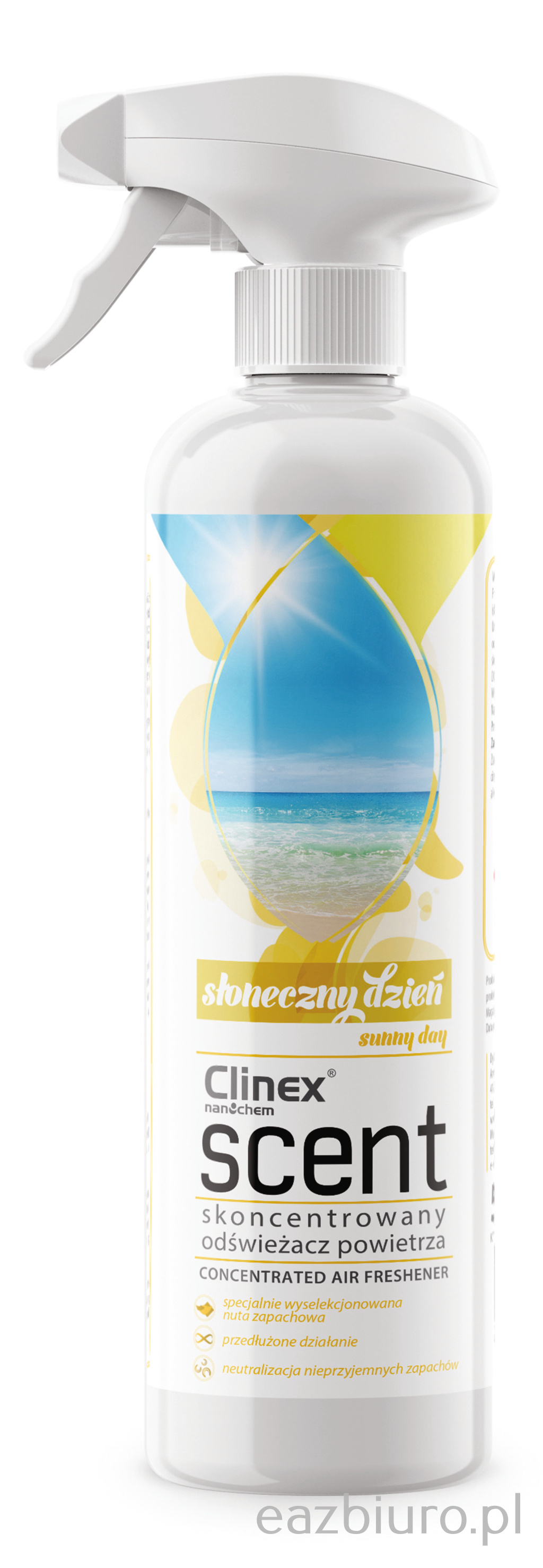 Clinex scent odśw powietrza słoneczny dzień 500ml | biuroweokazje.pl | Sprawdź co przygotowaliśmy