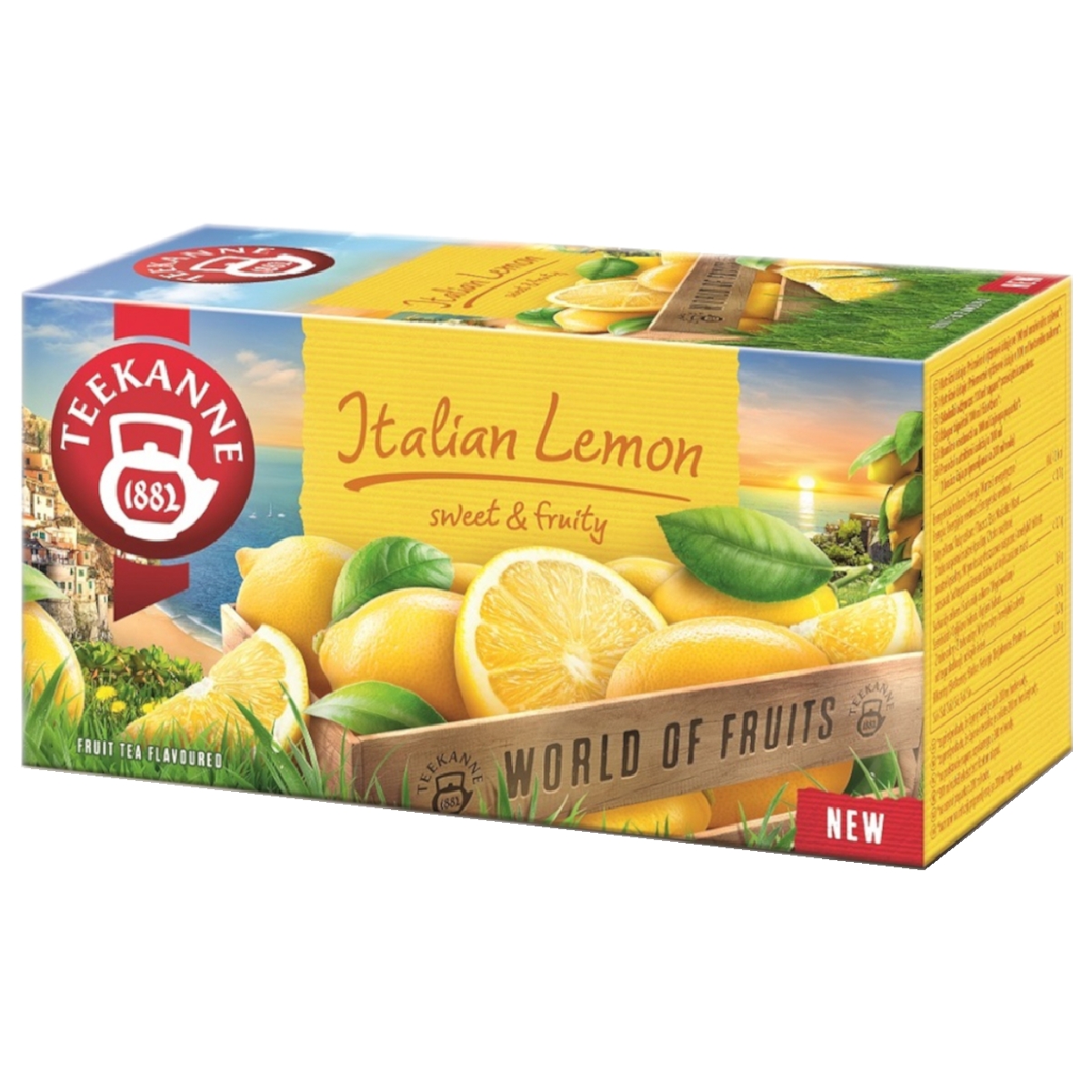 Herbata teekanne world of fruits, italian lemon, | biuroweokazje.pl | Odbierz swoją okazję