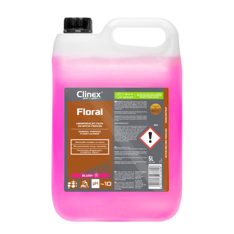 Clinex do podłóg blush floral 77-894 5l | biuroweokazje.pl | Odbierz swoją okazję