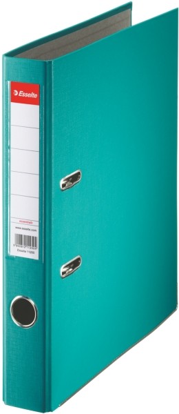 Segregator Esselte A4, ekonomiczny A4 50 mm, turkusowy | biuroweokazje.pl | Kup bez ryzyka!