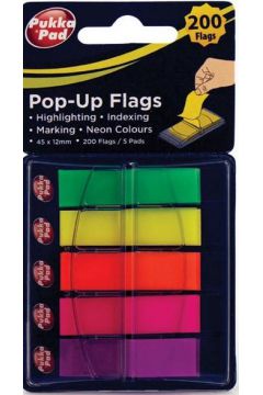 Zakładki indeksujące eko 45 x 12 mm 5 kolorów | biuroweokazje.pl | Kup teraz!