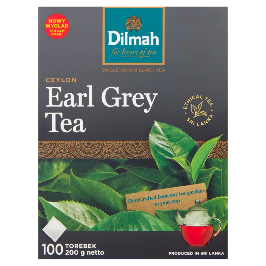 Herbata dilmah earl grey, 100 torebek | biuroweokazje.pl | Postaw na jakość!