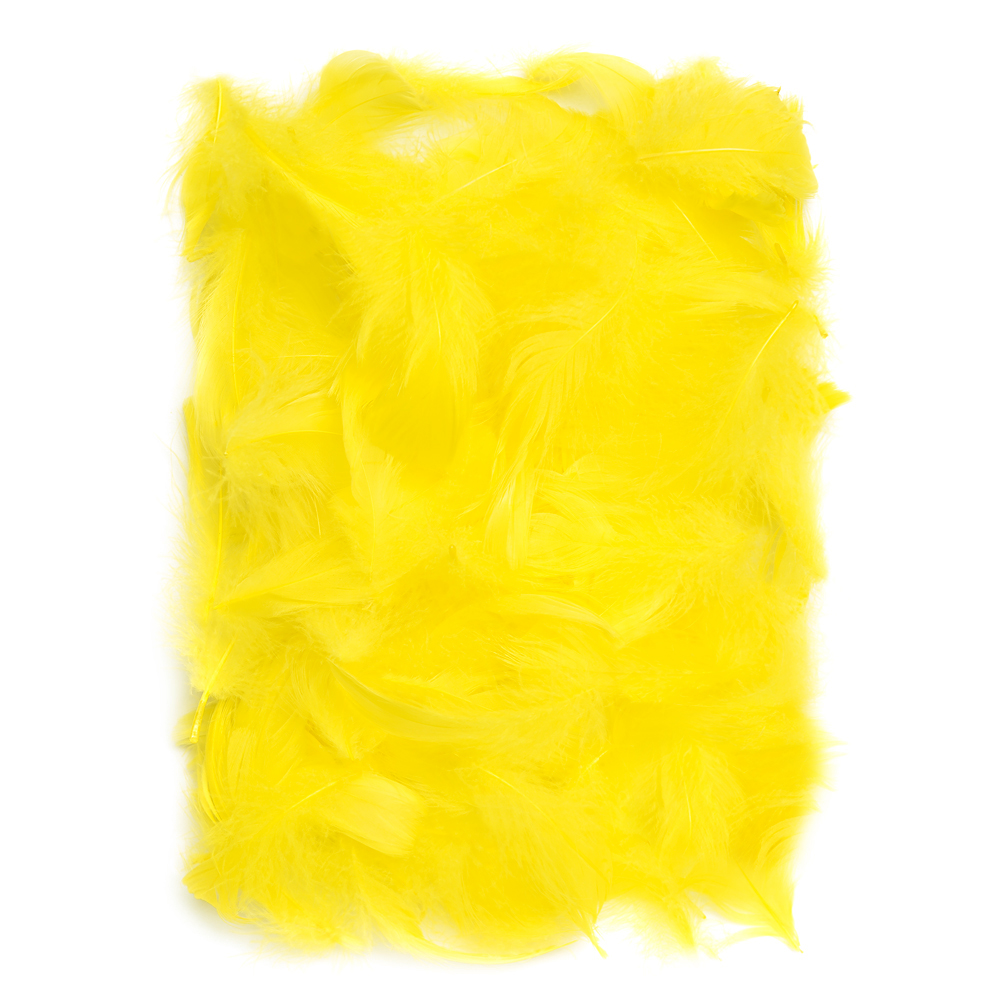 Piórka 5-12 cm, 10 g yellow do biura | biuroweokazje.pl | Kliknij i kup!