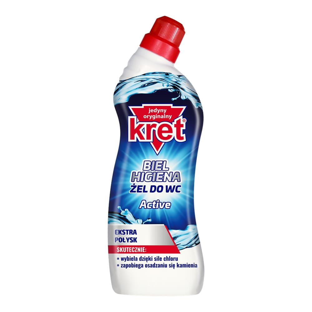 Żel do wc Kret active 750 ml do biura | biuroweokazje.pl | Wybierz i kup!