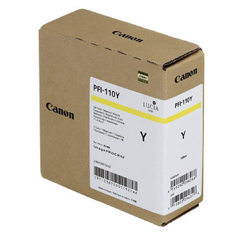 Canon oryginalny ink / tusz pfi110y, yellow, 160 | biuroweokazje.pl | Nie przegap promocji