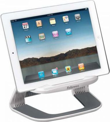 Podstawa pod tablet Fellowes ispire™ srebrna | biuroweokazje.pl | Kup online!